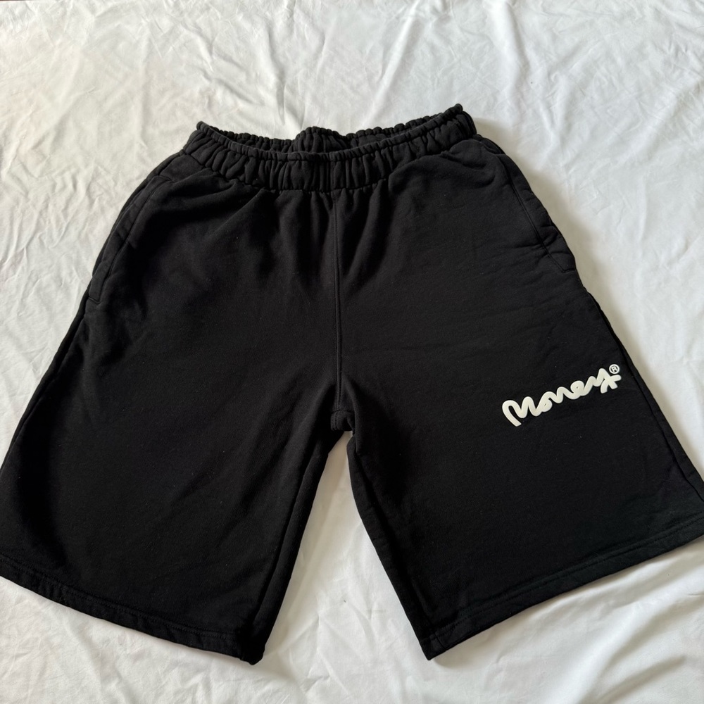 MONEY Men's Black Shorts size LARGE